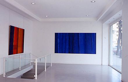 Galerieaufnahme 2001, Ausstellung Intervalle