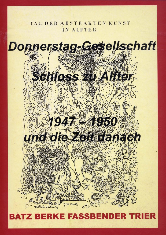 Katalog Donnerstag-Gesellschaft 1947–1950 und die Zeit danach