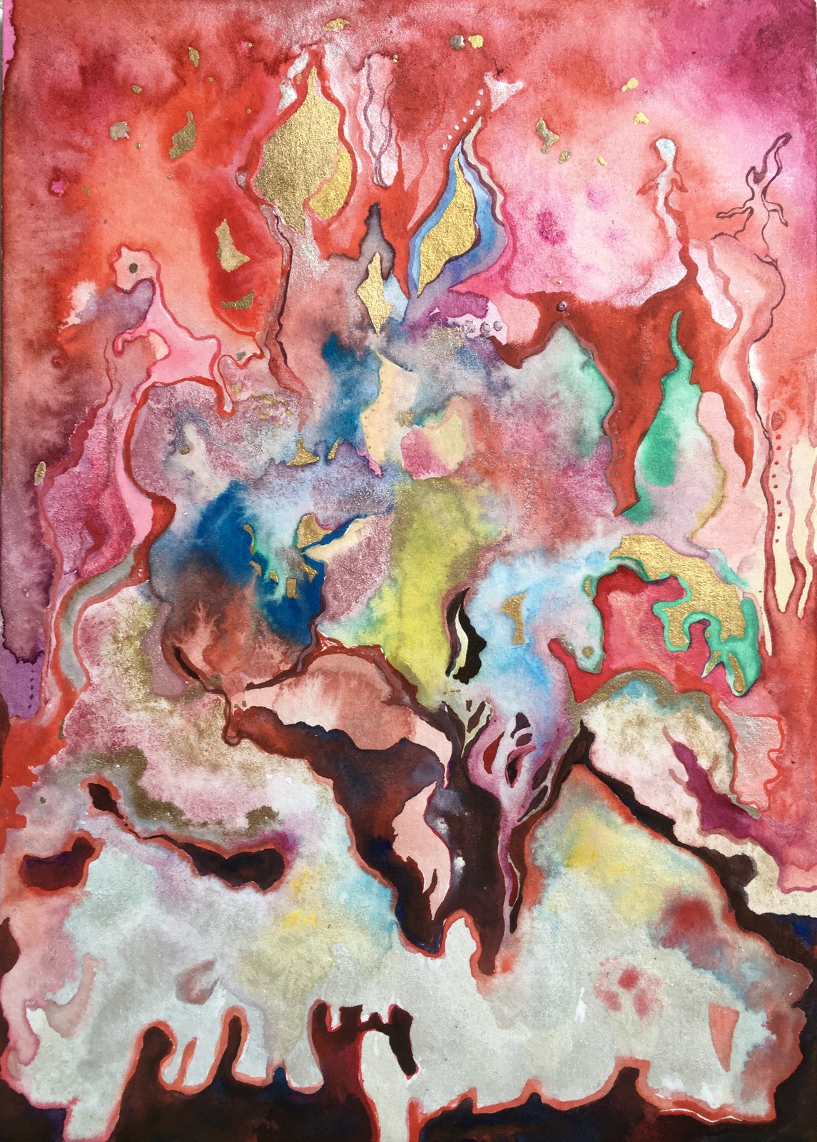 Charles Simmonds — The alchemical Fire No. 1 – off the back of the world